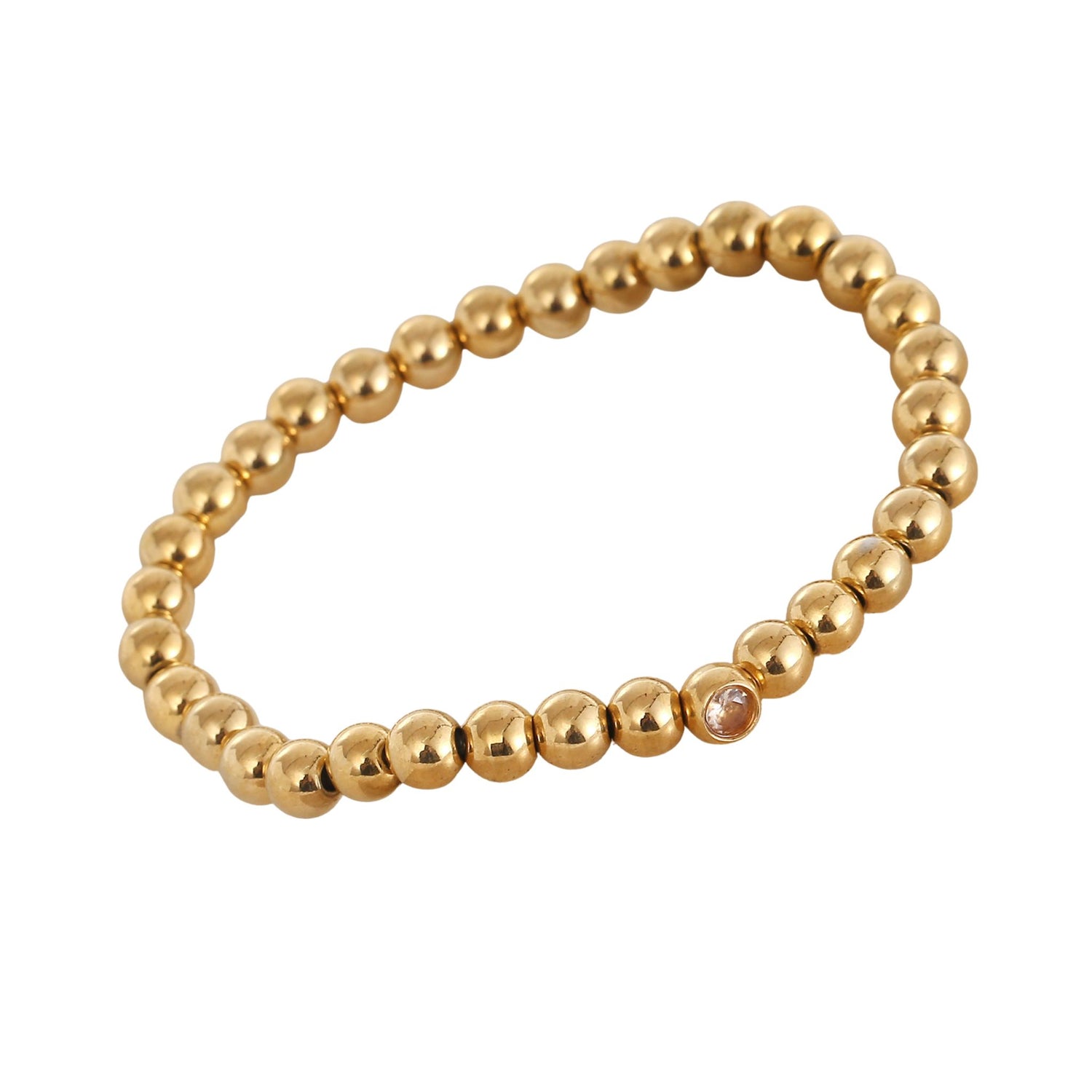 Birthstone Beaded Bracelet