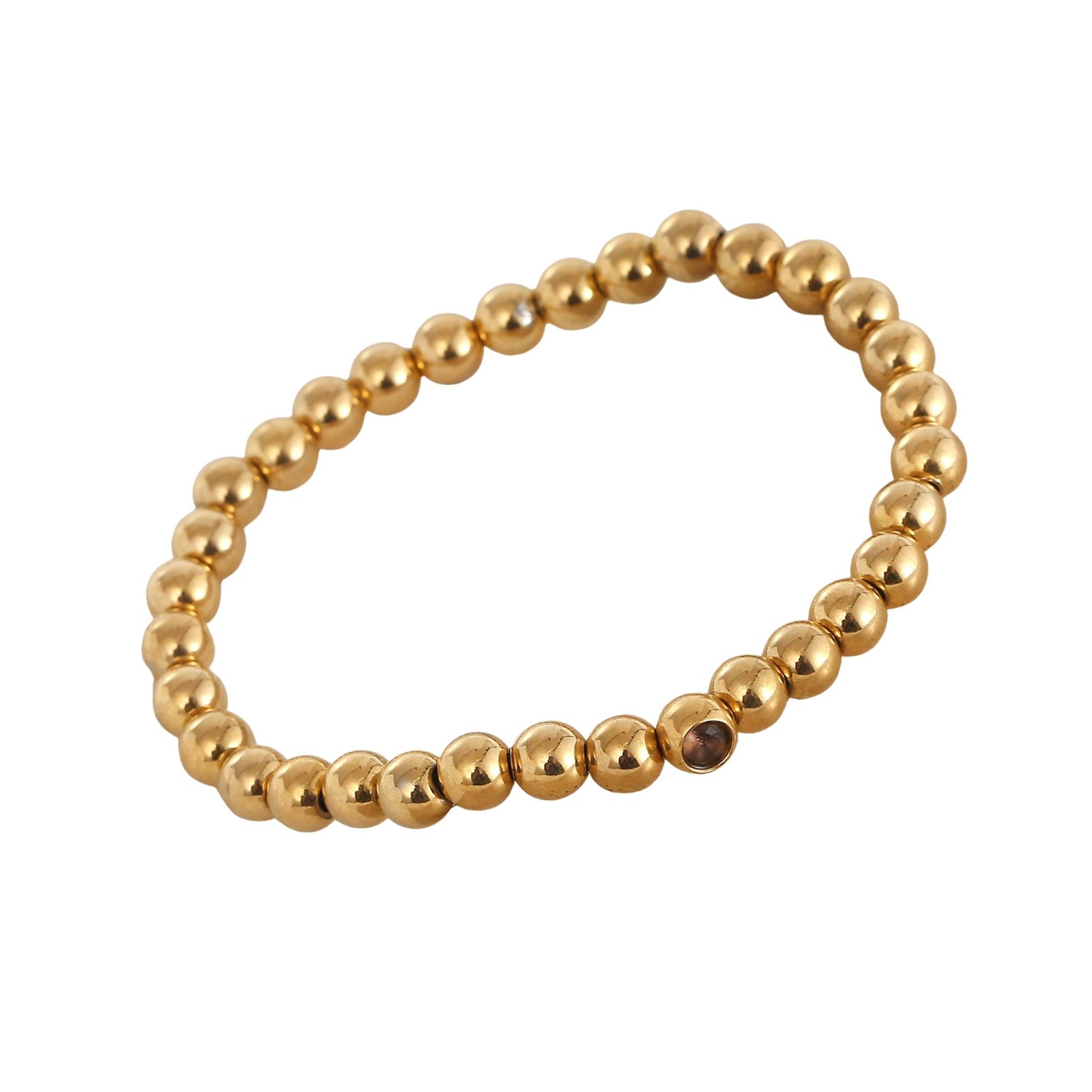Birthstone Beaded Bracelet