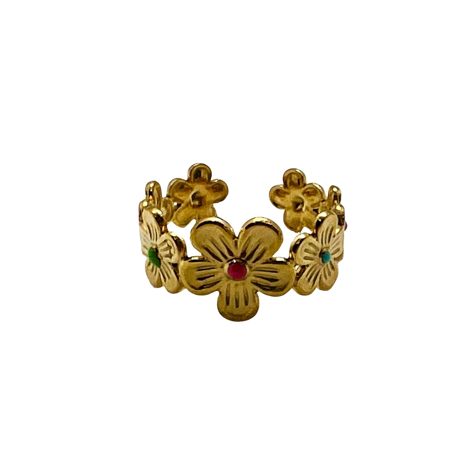 Positano Flowers Ring