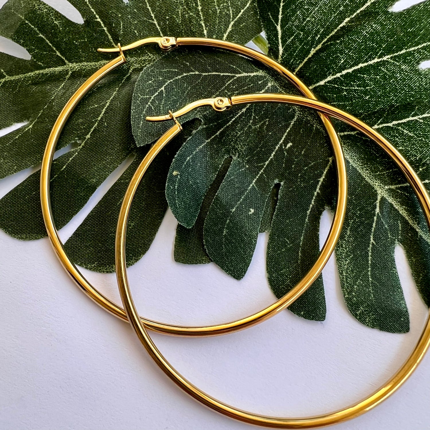 Moena Large Hoops