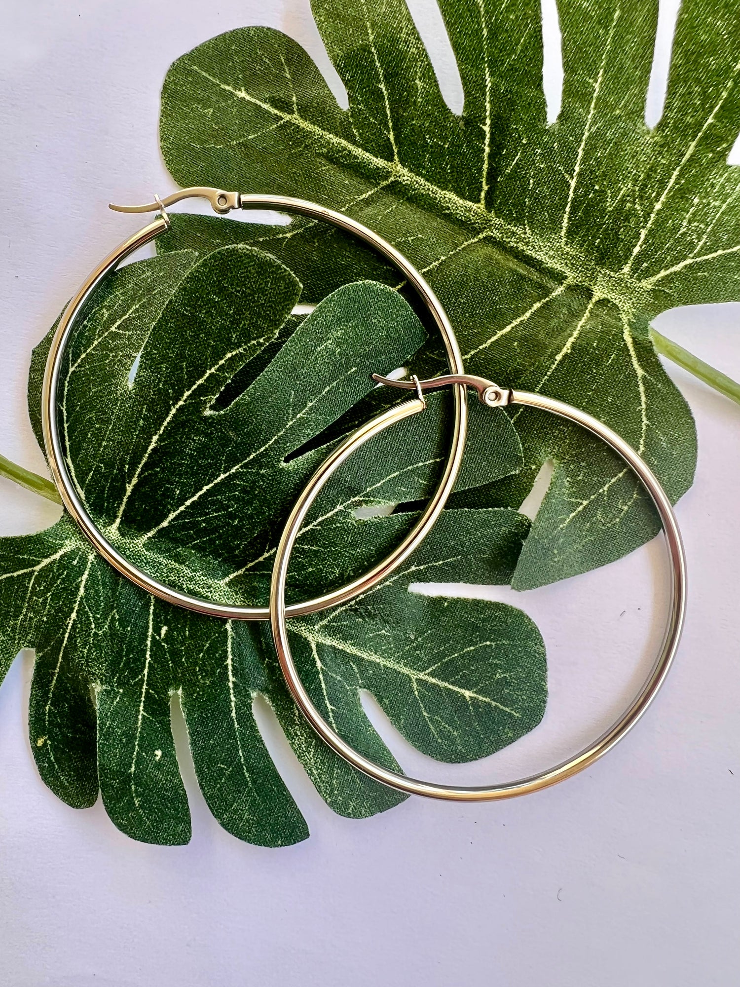 Moena Large Hoops