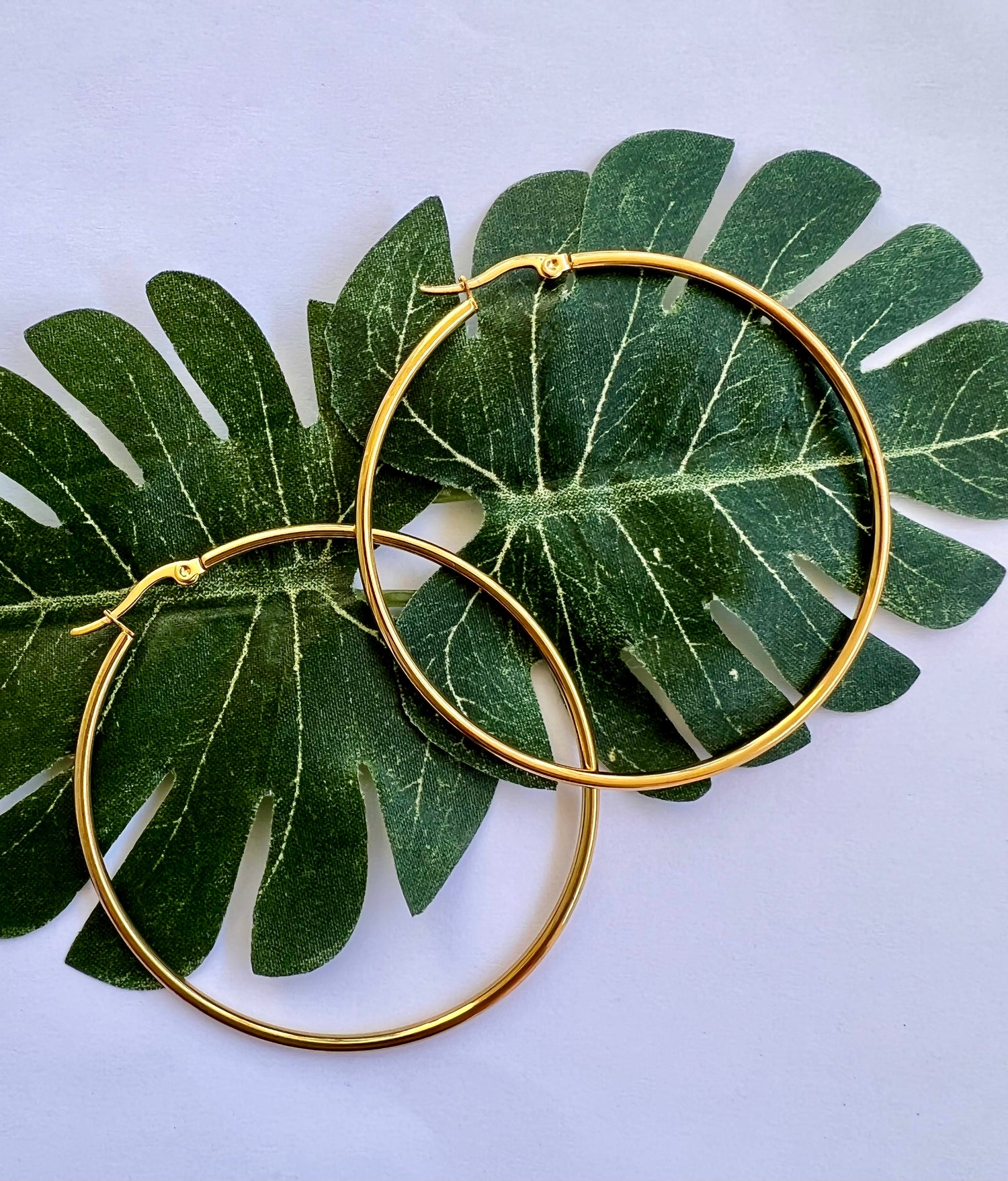 Moena Large Hoops